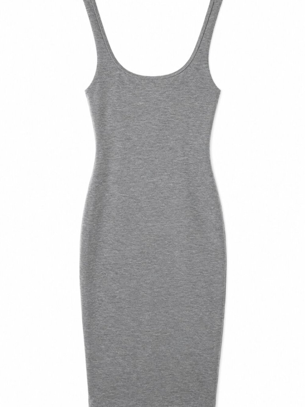 Classic Grey Bodycon Dress